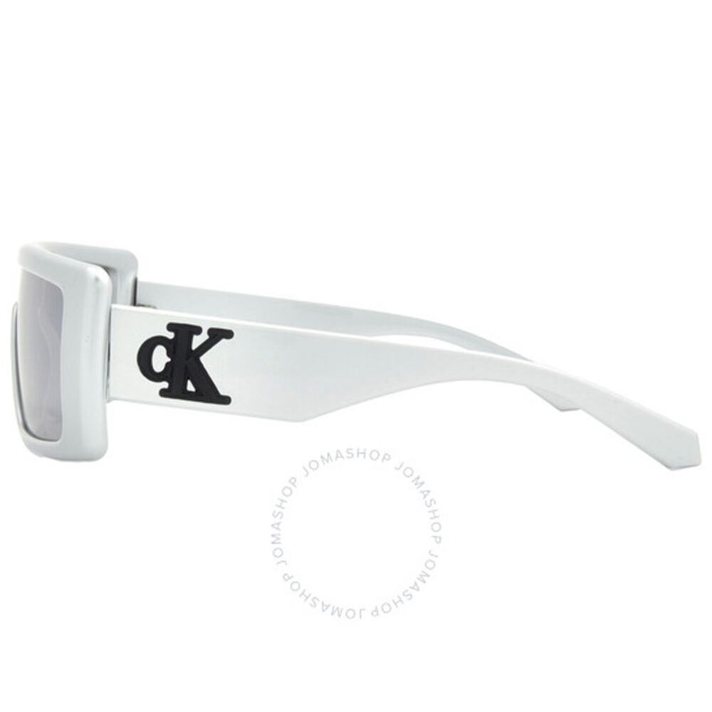 💎✨NEW WITH TAG✨💎Calvin Klein Silver Browline Unisex Sunglasses - Picture 4 of 4